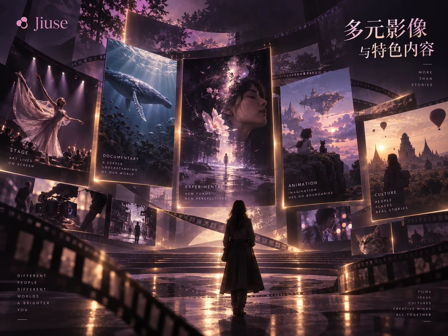 宽画幅空间:横向构图中的叙事关系相关影像视觉